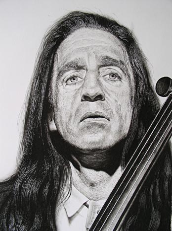 Charcoal Drawing of Michael Kott